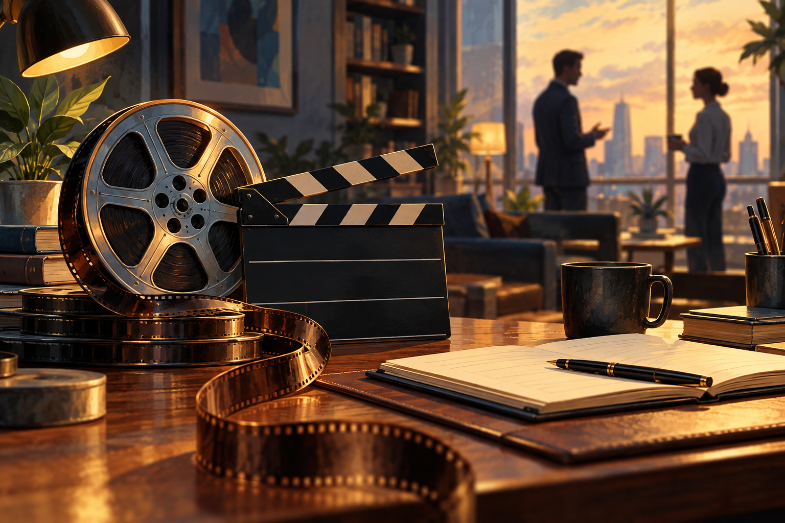 Cinema e aprendizado sobre negócios e vendas.